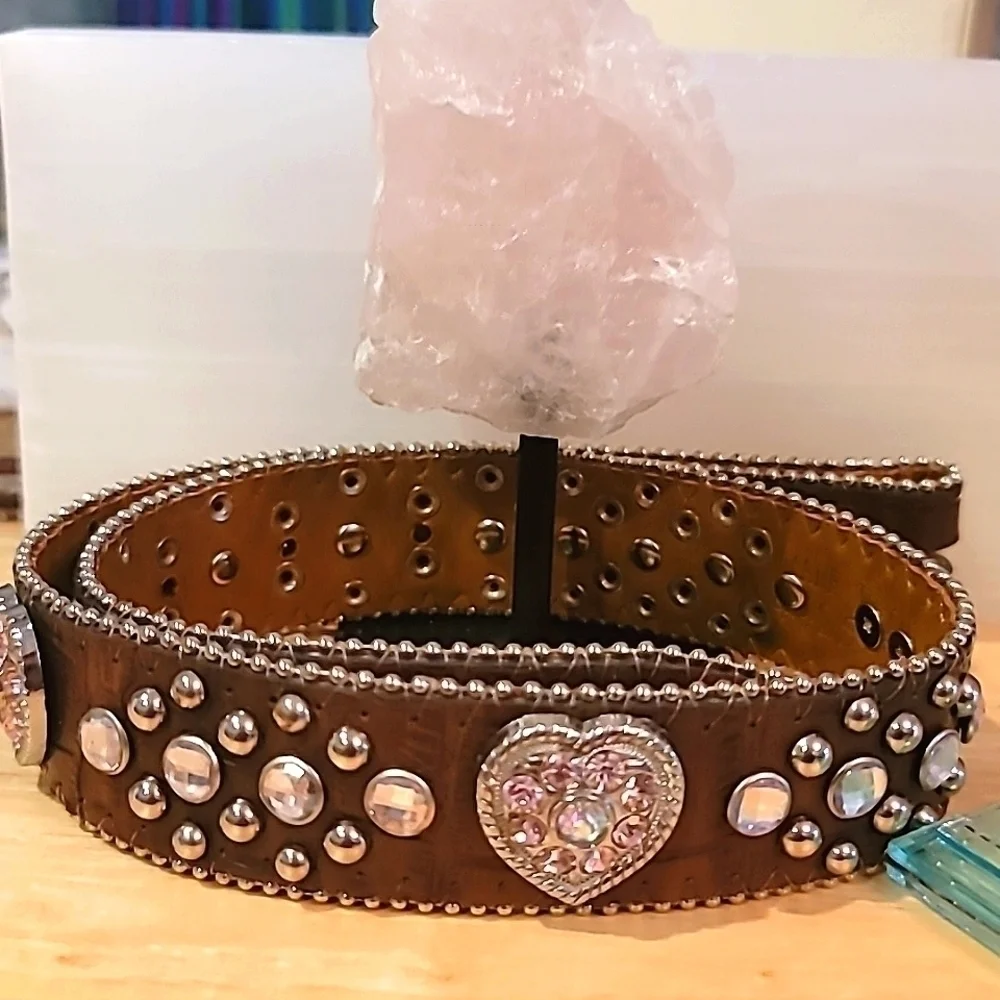 Western studded belt Girls NWOT